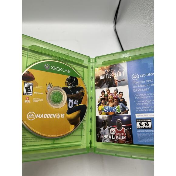 Madden NFL 19 - Xbox One CIB! Complete! *Tested* Works Perfectly! - Picture 2 of 6
